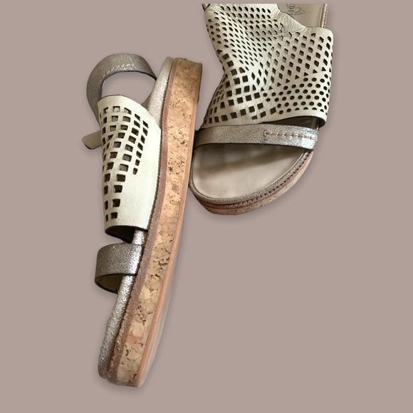 Naked Feet Aries Ankle Strap Comfortable Cushion Sandals Shoes Woman’s 9.5 - Picture 7 of 8